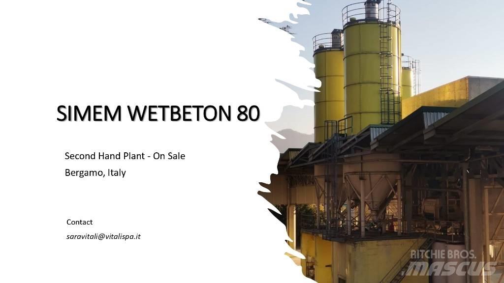  SIMEM WETBETON 80 Betonarne
