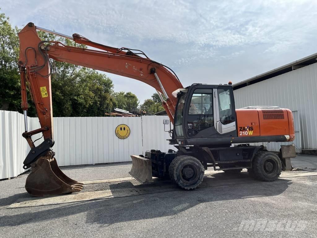 Hitachi ZX210W-3 Bagri na kolesih