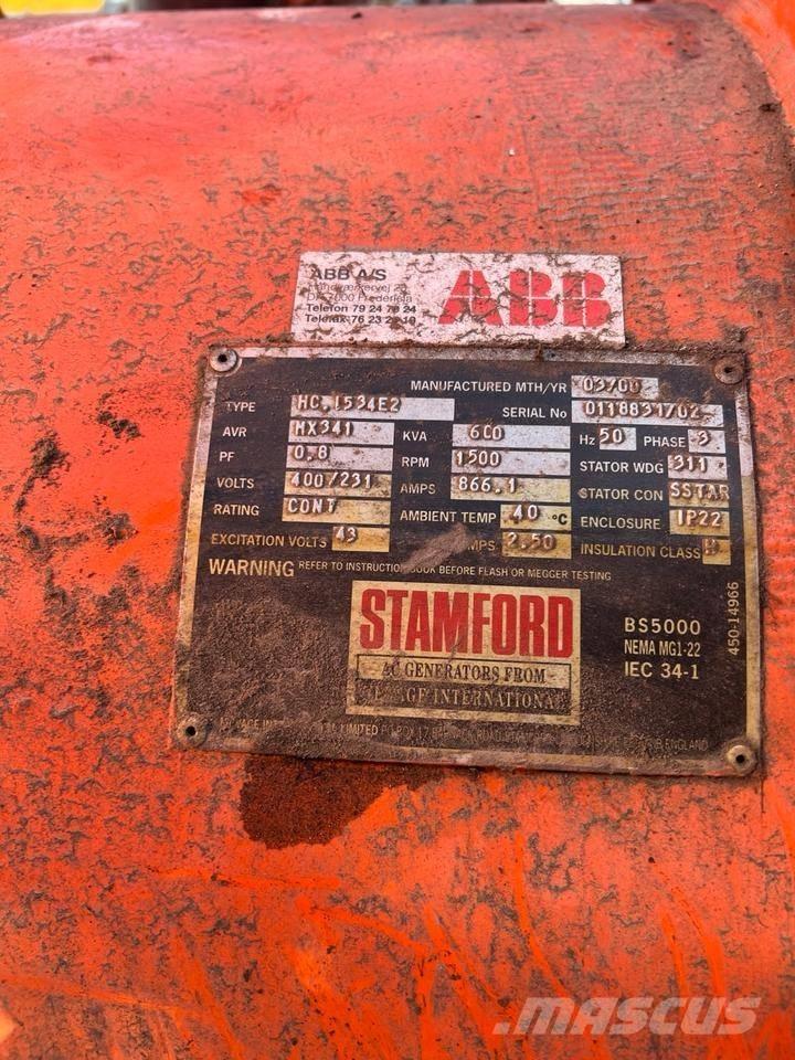 MAN BHKW 500 KVA Dizelski agregati