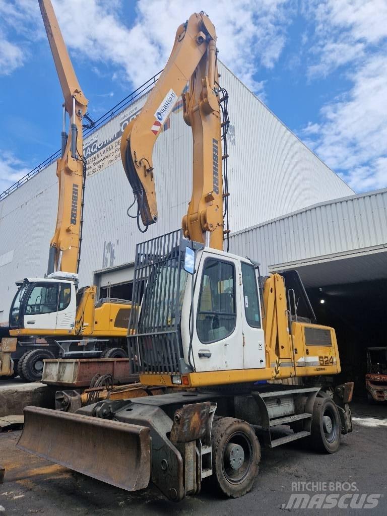 Liebherr A924C Bagri za prekladanje primarnih/sekundarnih surovin