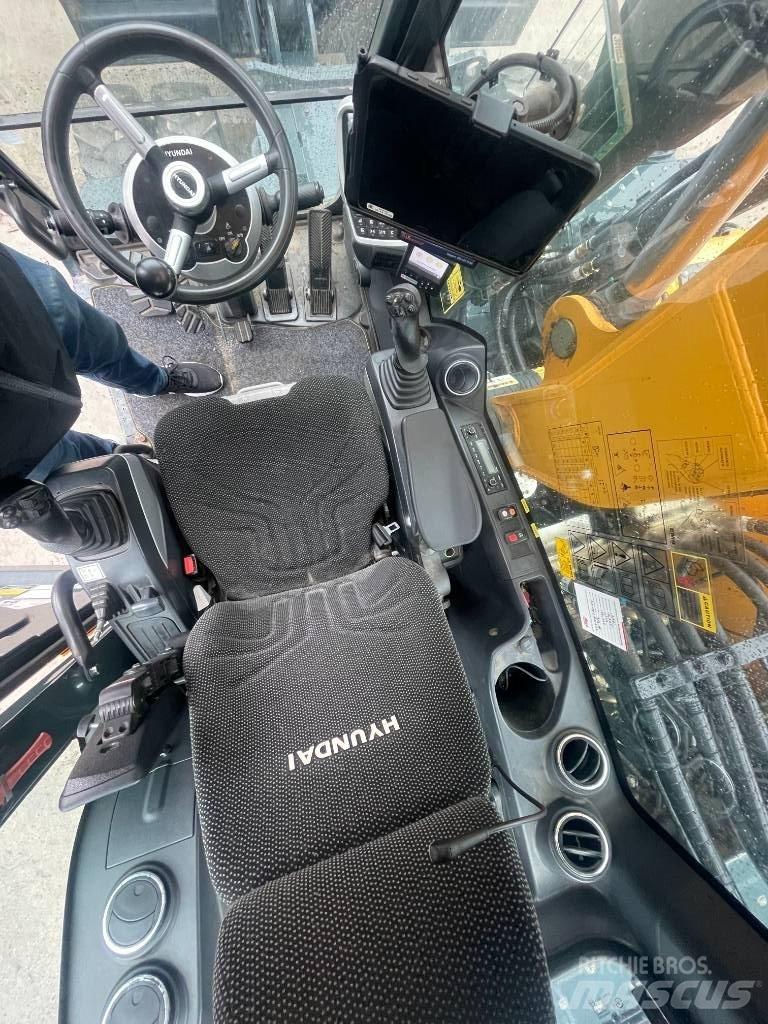 Hyundai HW160 Bagri na kolesih
