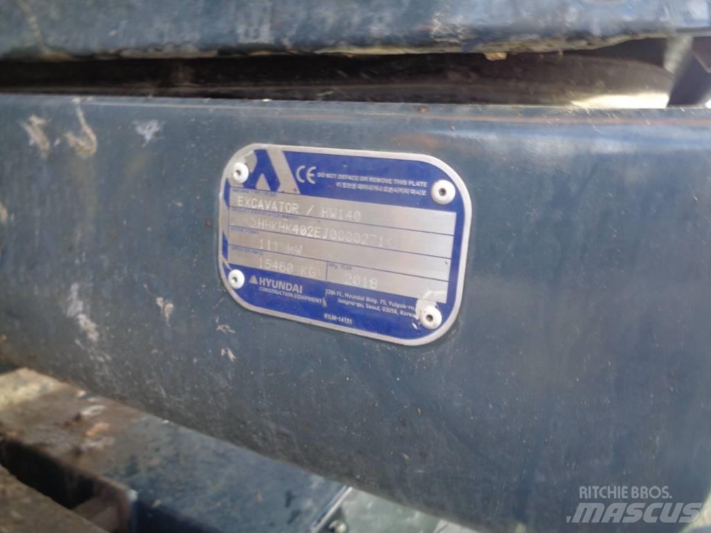 Hyundai HW 140 Bagri na kolesih