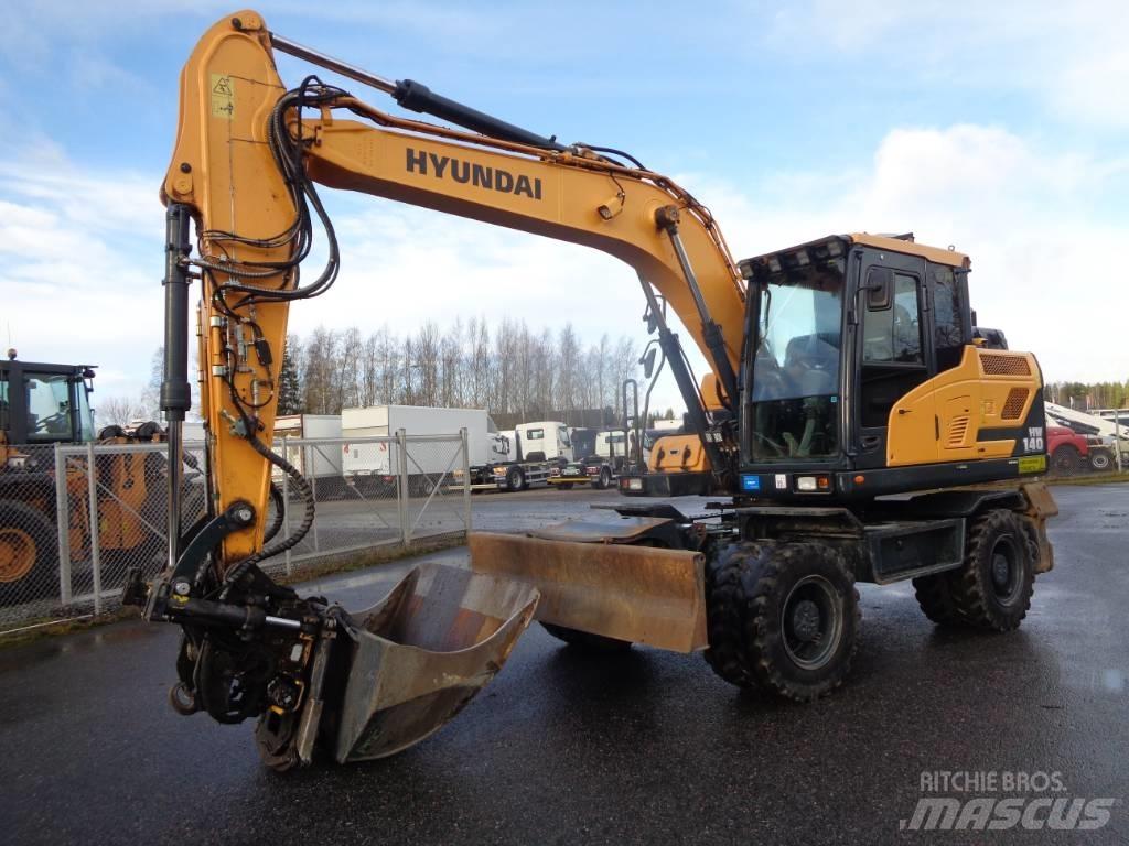 Hyundai HW 140 Bagri na kolesih