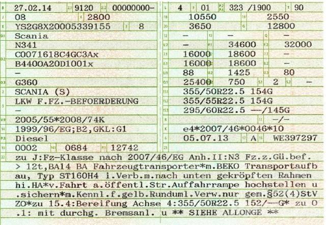Scania G 440 Tovornjaki za prevoz avtomobilov z vitlom