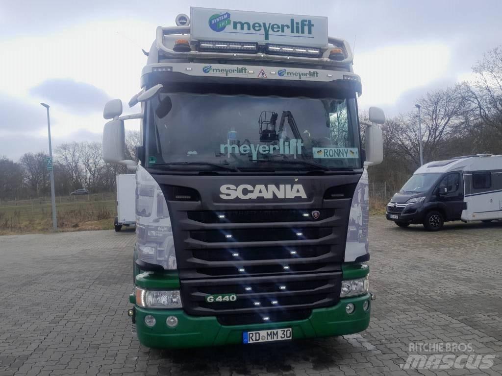 Scania G 440 Tovornjaki za prevoz avtomobilov z vitlom