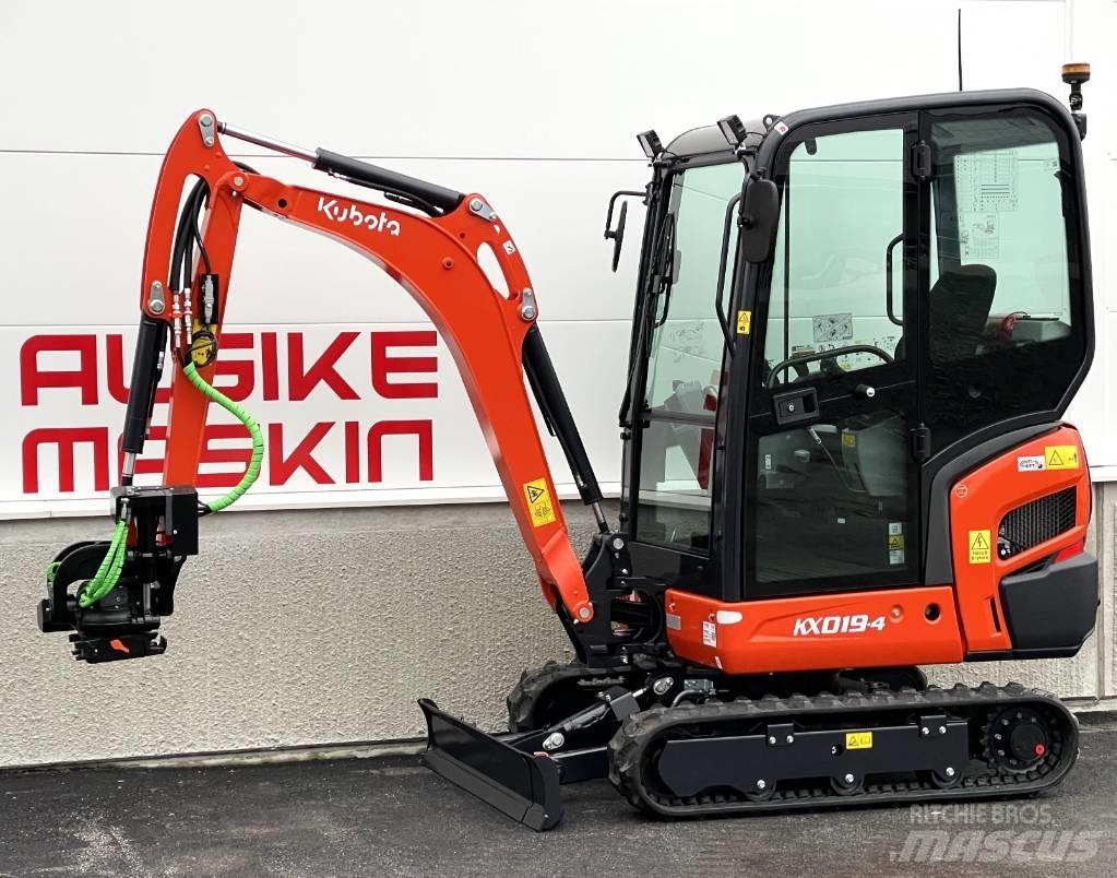 Kubota KX 019-4 Mini bagri <7t