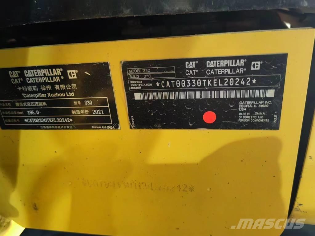 CAT 2021 CAT 330 Bagri na kolesih