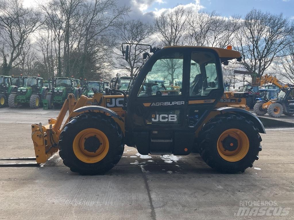 JCB 538-60 Kmetijski teleskopski nakladalci