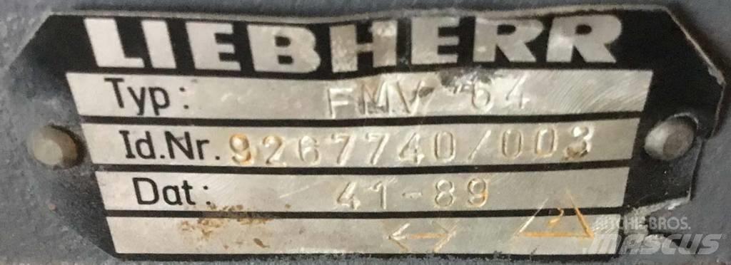 Liebherr FMV64 Hidravlika