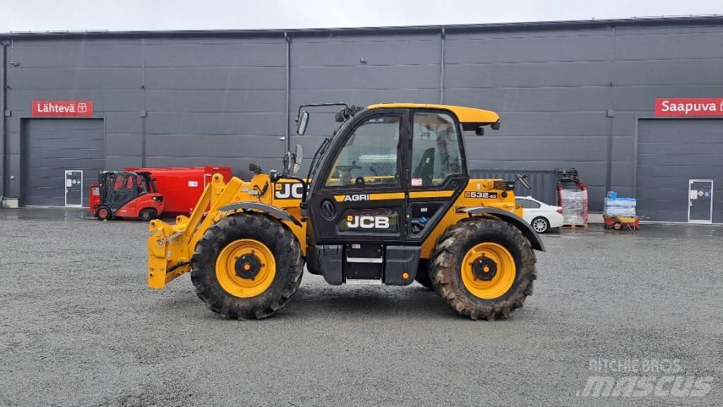 JCB 532-60 Agri Kmetijski teleskopski nakladalci