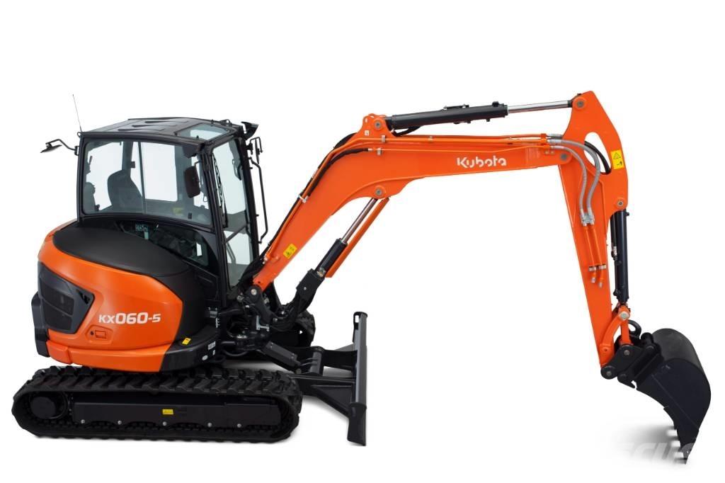 Kubota KX060-5 Mini bagri <7t