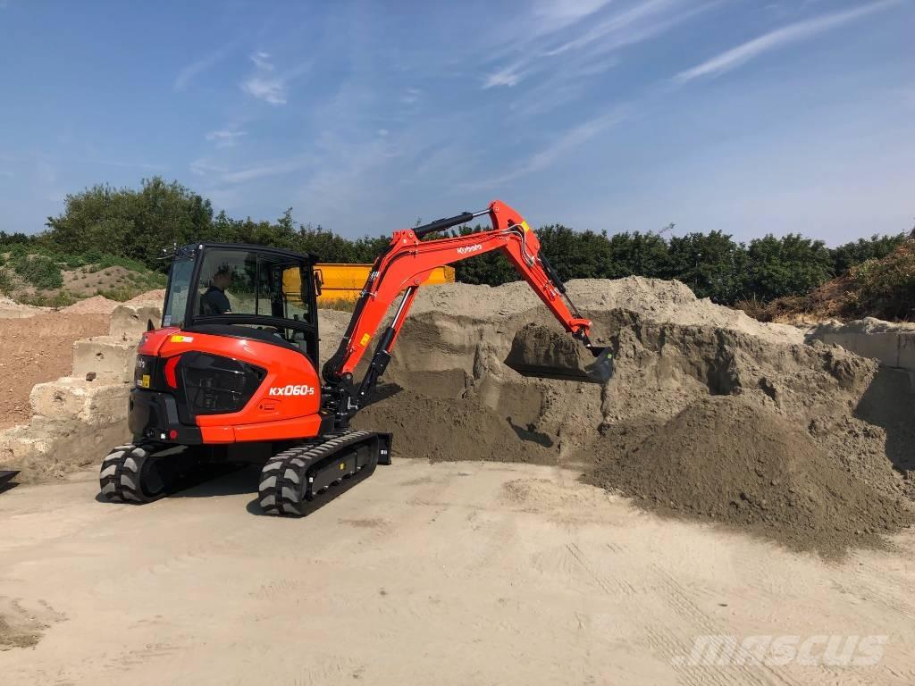 Kubota KX060-5 Mini bagri <7t