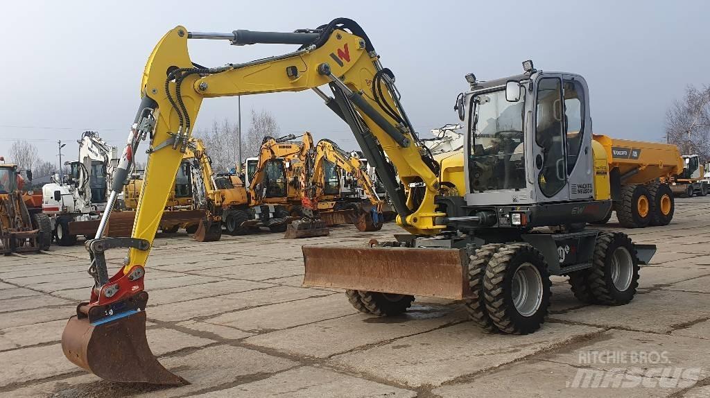 Wacker EW100 Bagri na kolesih
