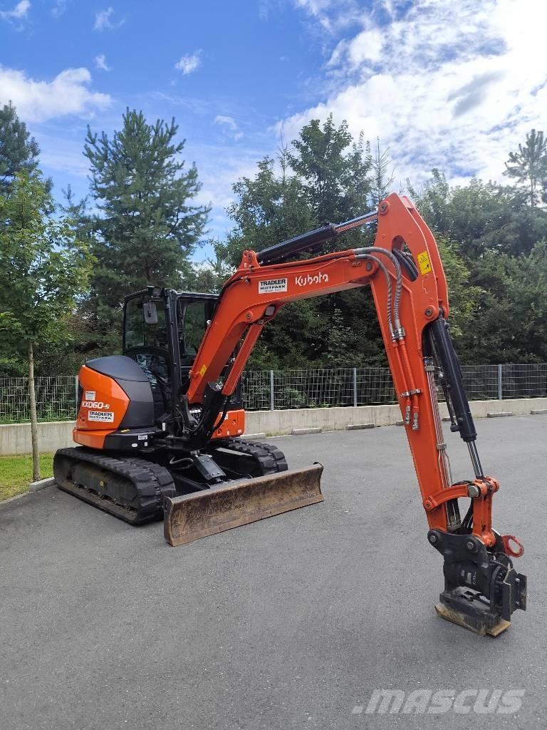Kubota KX 060-5 Mini bagri <7t