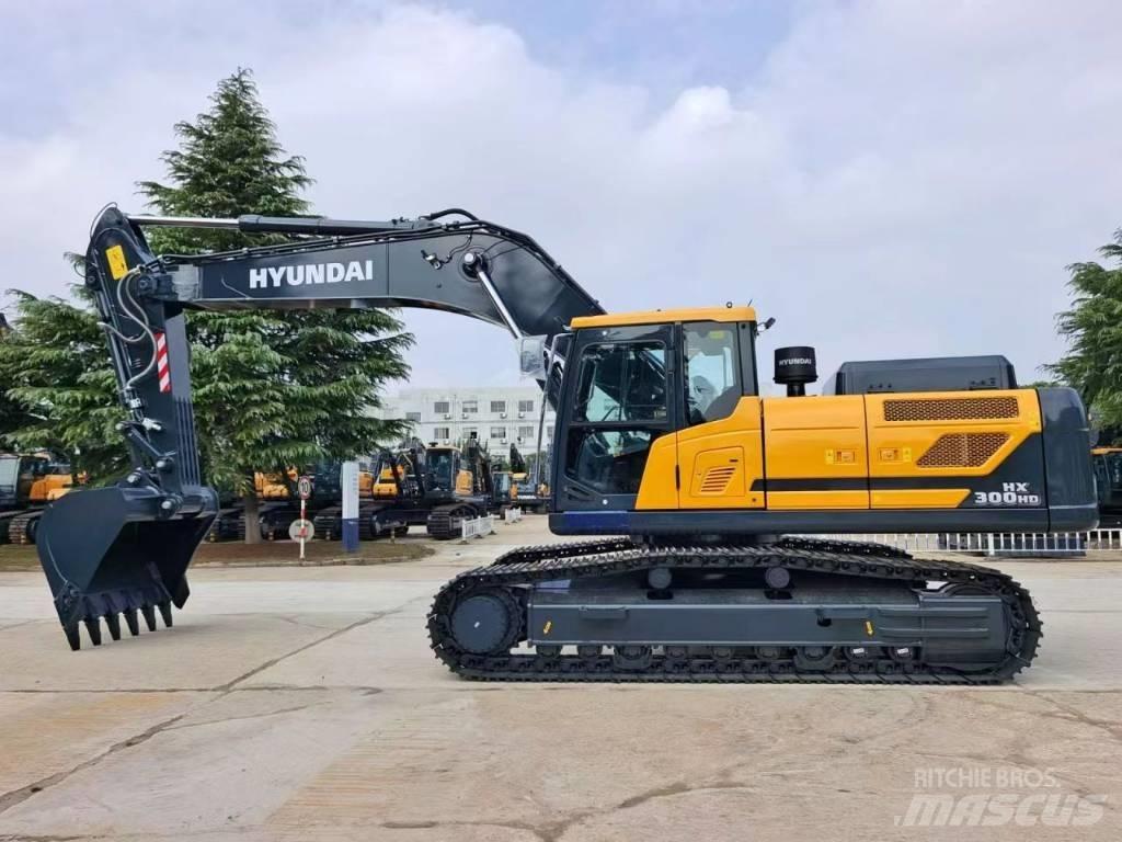 Hyundi HX300 Bagri goseničarji