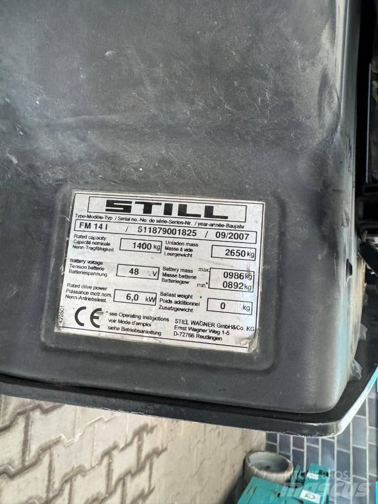Still FM 14 l Viličarji s pomičnim teleskopom