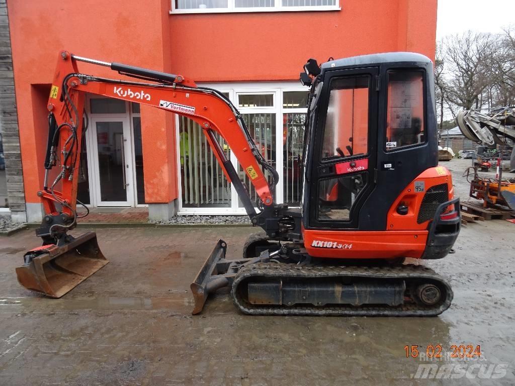 Kubota 101-3 Mini bagri <7t