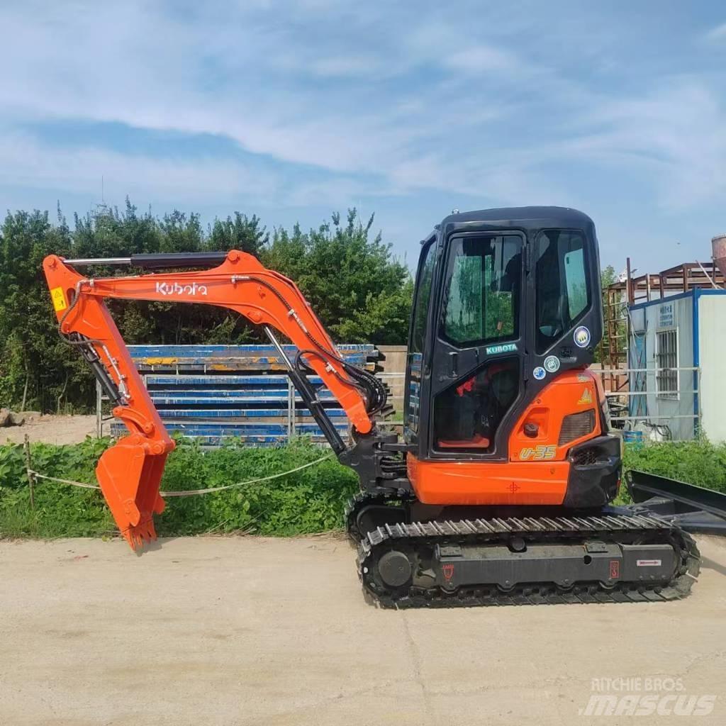 Kubota U 35 Mini bagri <7t