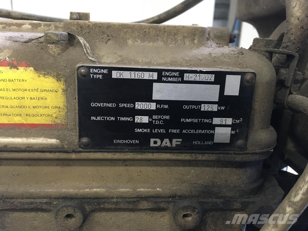 DAF DK 1160 M USED Gradbeništvo - drugo
