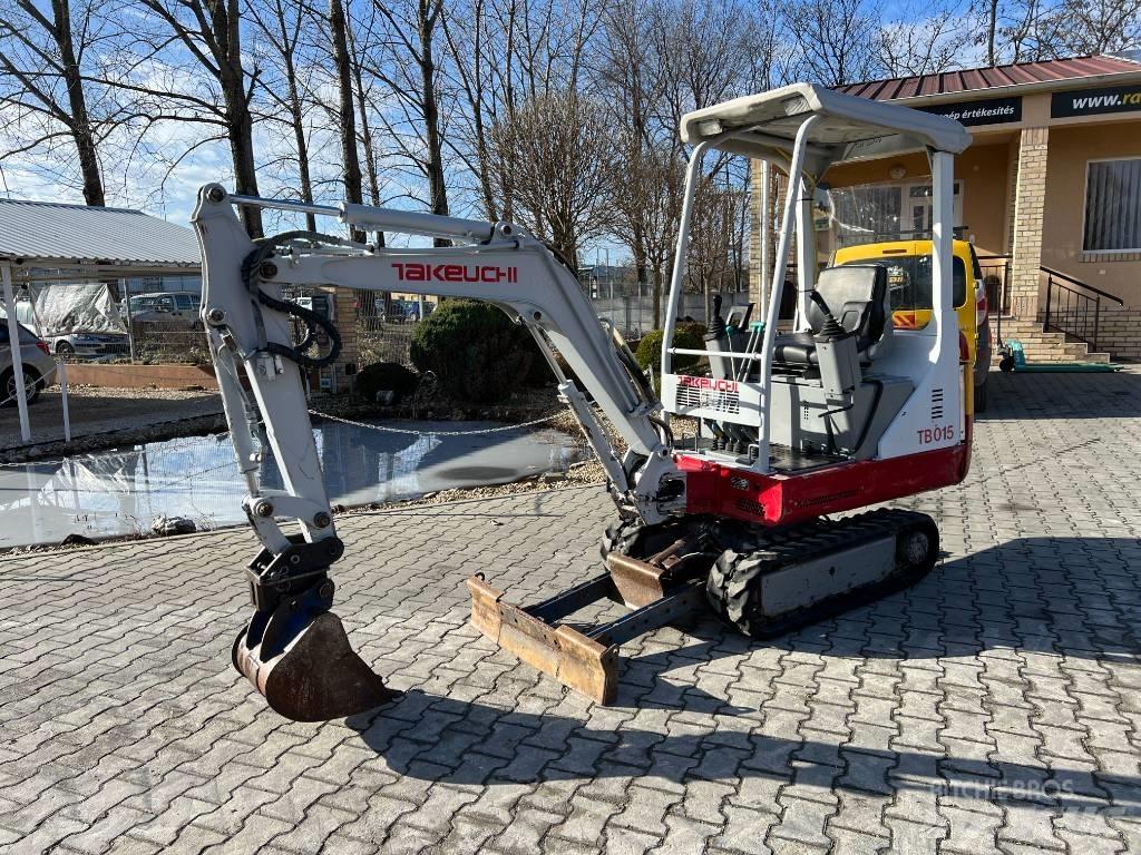 Takeuchi TB015 Mini bagri <7t