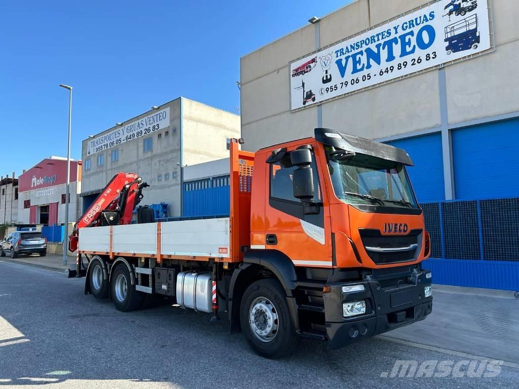 Iveco Stralis 420 Tovornjaki z žerjavom