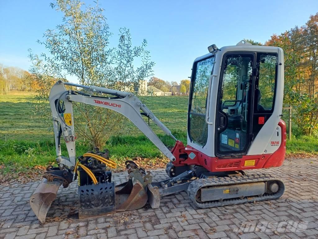 Takeuchi TB 216 Mini bagri <7t