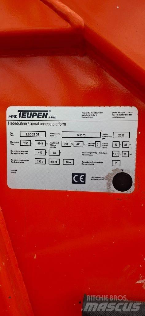 Teupen LEO23GT Zglobne dvižne ploščadi