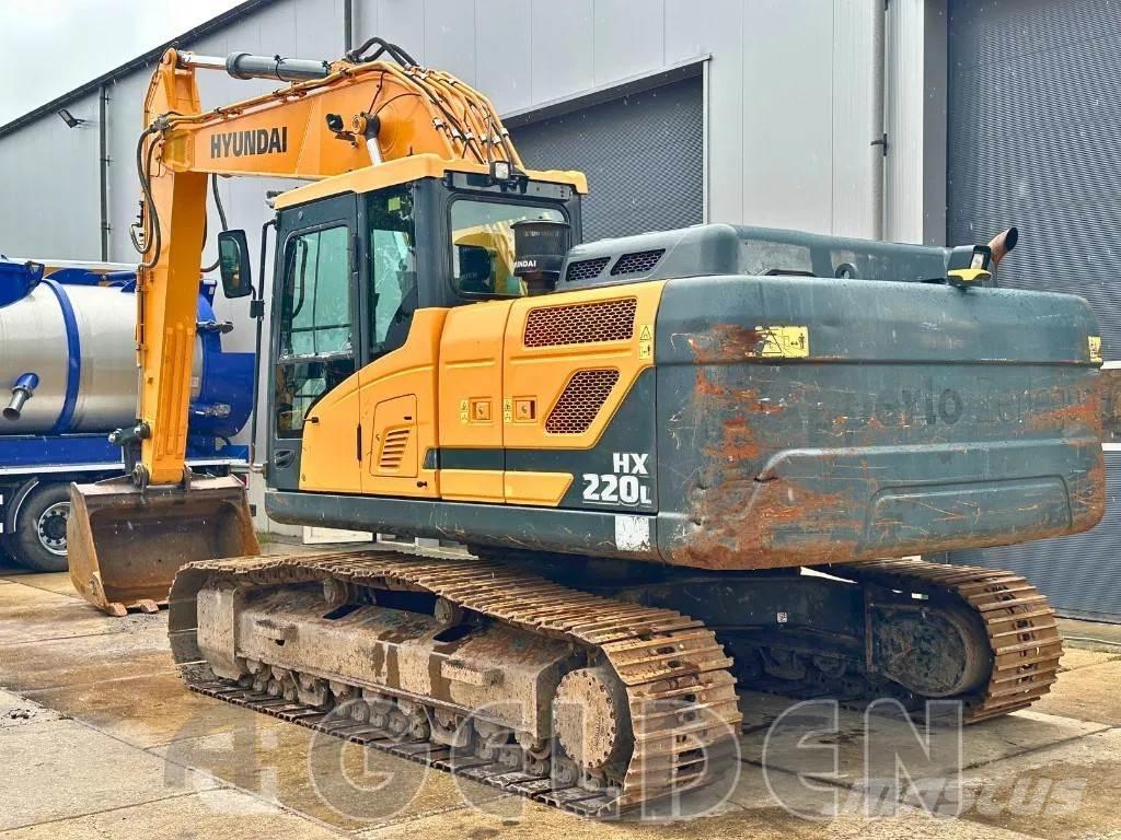 Hyundai HX220L Bagri goseničarji
