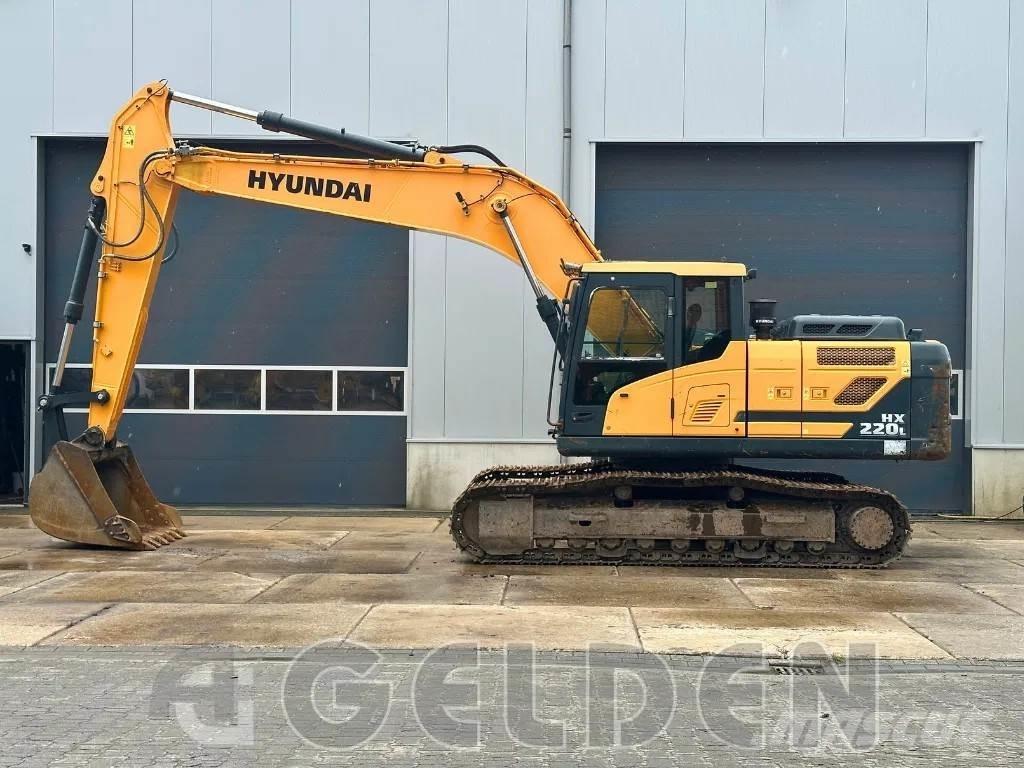 Hyundai HX220L Bagri goseničarji