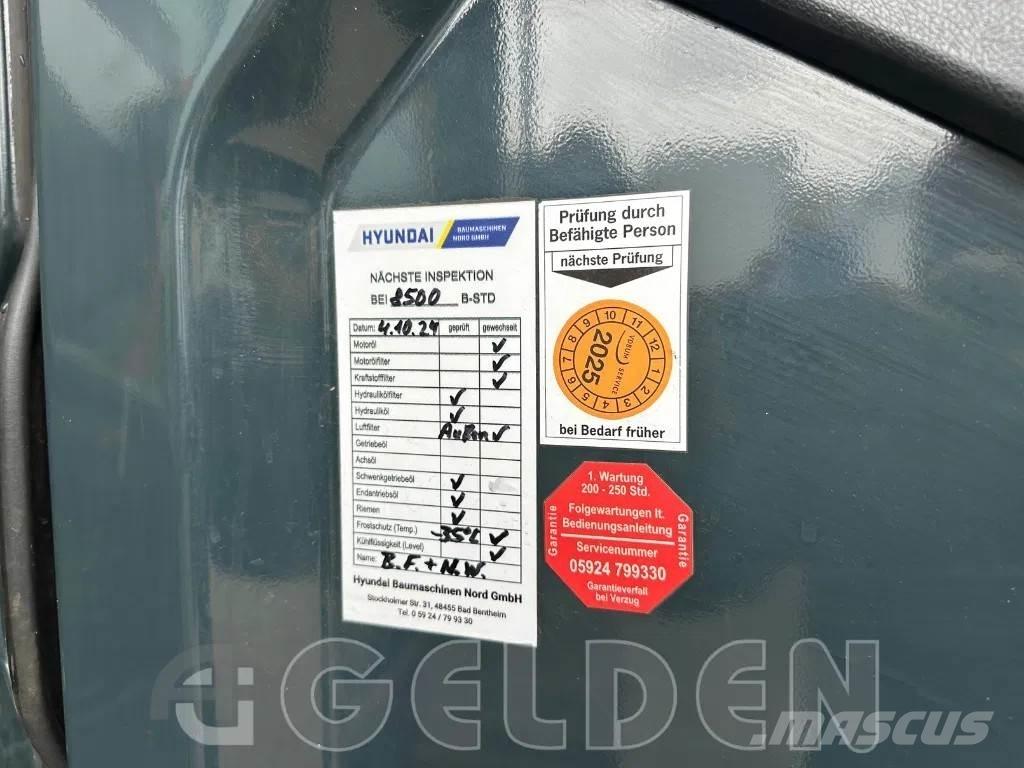 Hyundai HX220L Bagri goseničarji