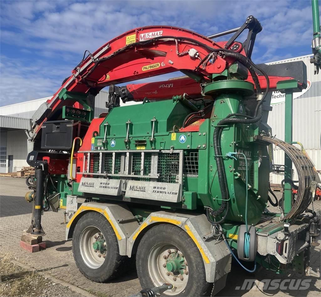 Mus-Max WT 11 Z Drobilci lesa