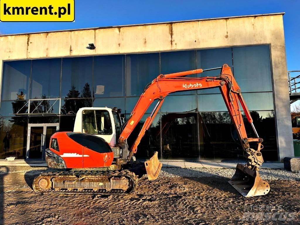 Kubota KX 080-3 Midi bagri 7t – 12t