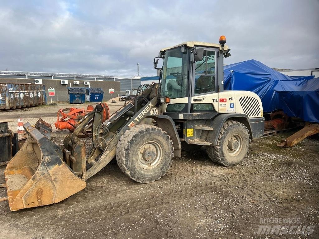 Terex TL 80 Kolesni nakladalci