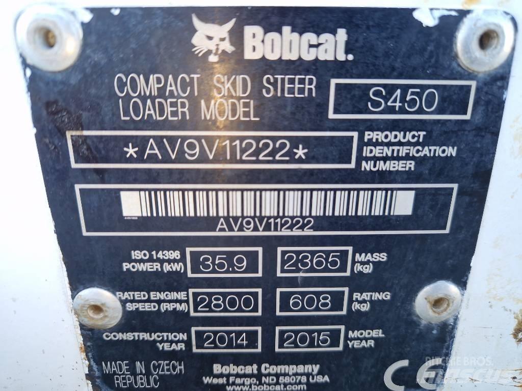 Bobcat S 450 Skid steer mini nakladalci