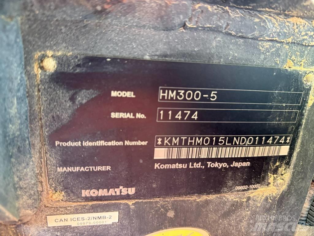 Komatsu HM300-5 Zglobni demperji