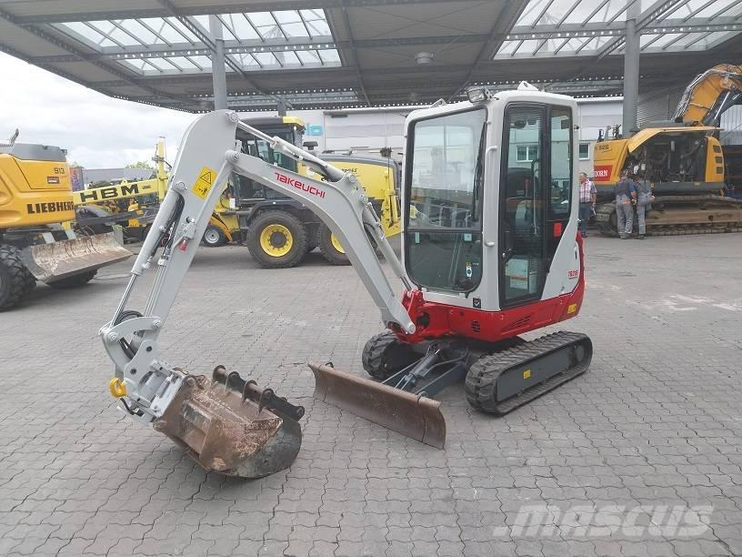 Takeuchi TB 216 A Mini bagri <7t