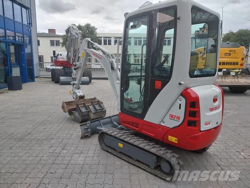 Takeuchi TB 216 A Mini bagri <7t