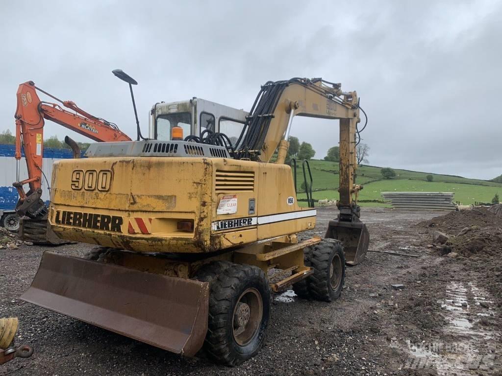 Liebherr 900 Bagri na kolesih