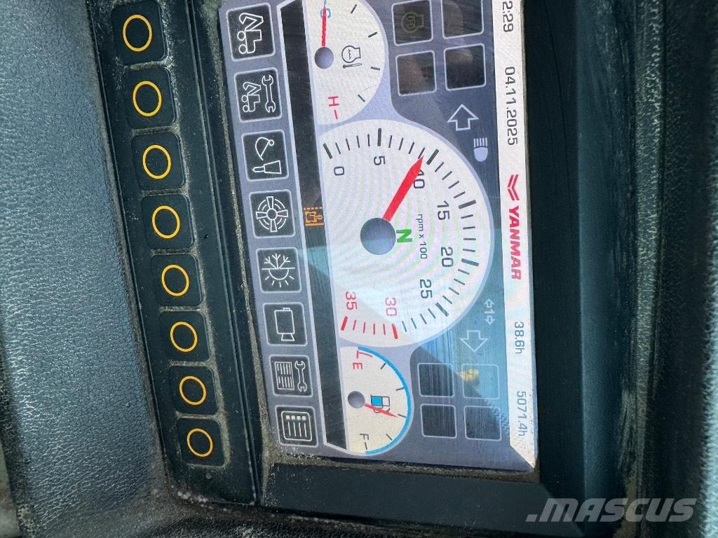 Yanmar B95W (40810) Bagri na kolesih