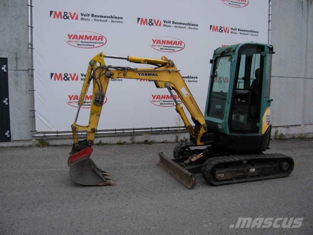 Yanmar Vio 25 CR-3 Mini bagri <7t