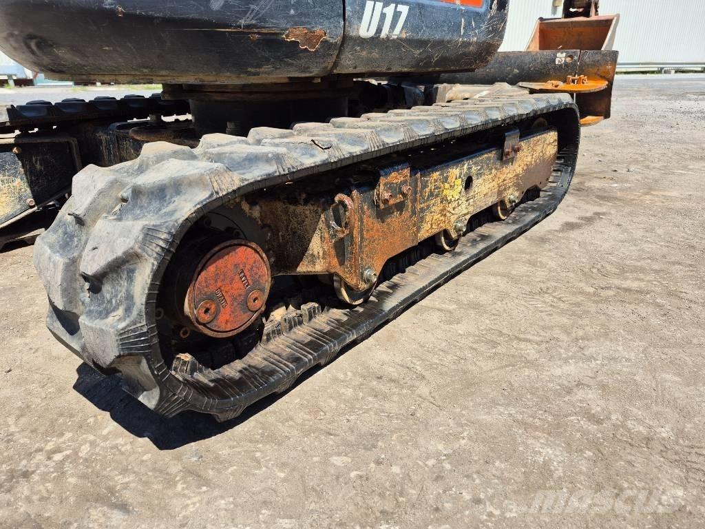 Kubota U 17 Mini bagri <7t