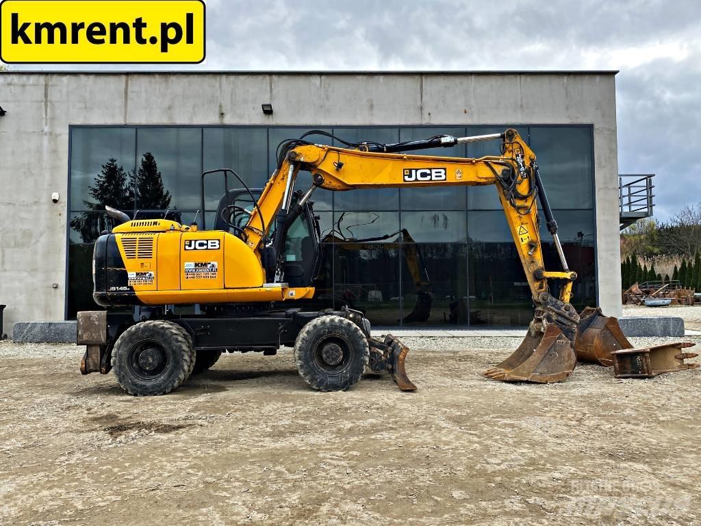JCB JS 145 W Bagri na kolesih