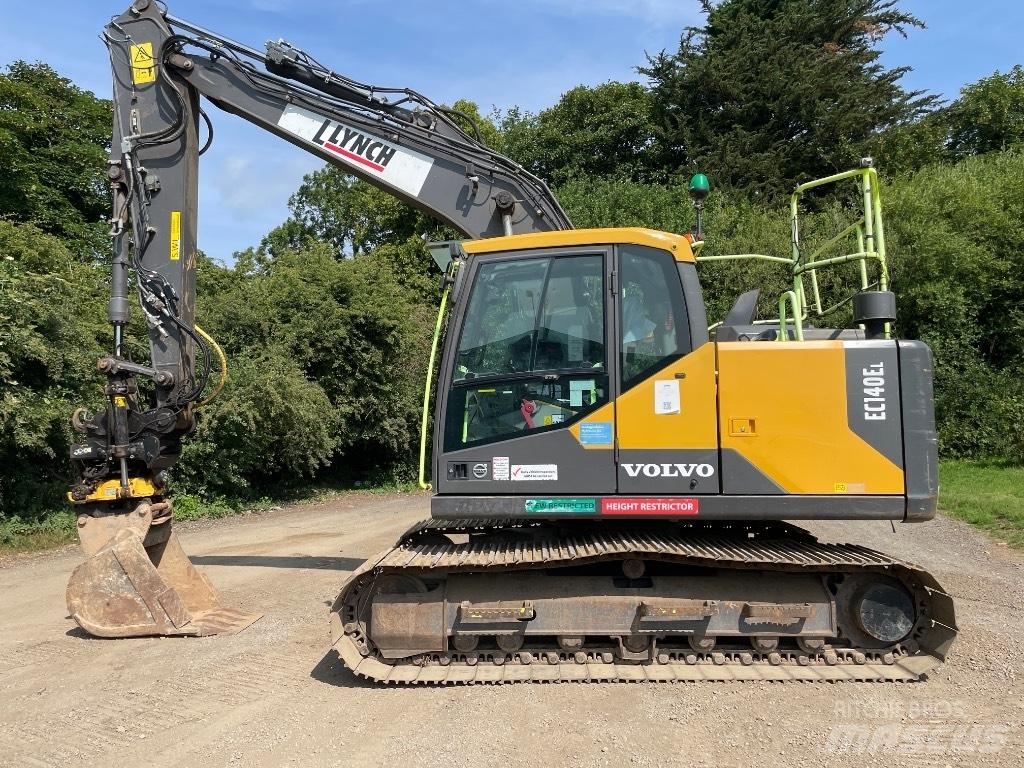Volvo EC 140 EL Bagri goseničarji