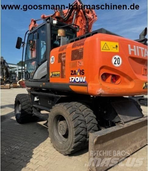 Hitachi ZX 170 W-6 Bagri na kolesih
