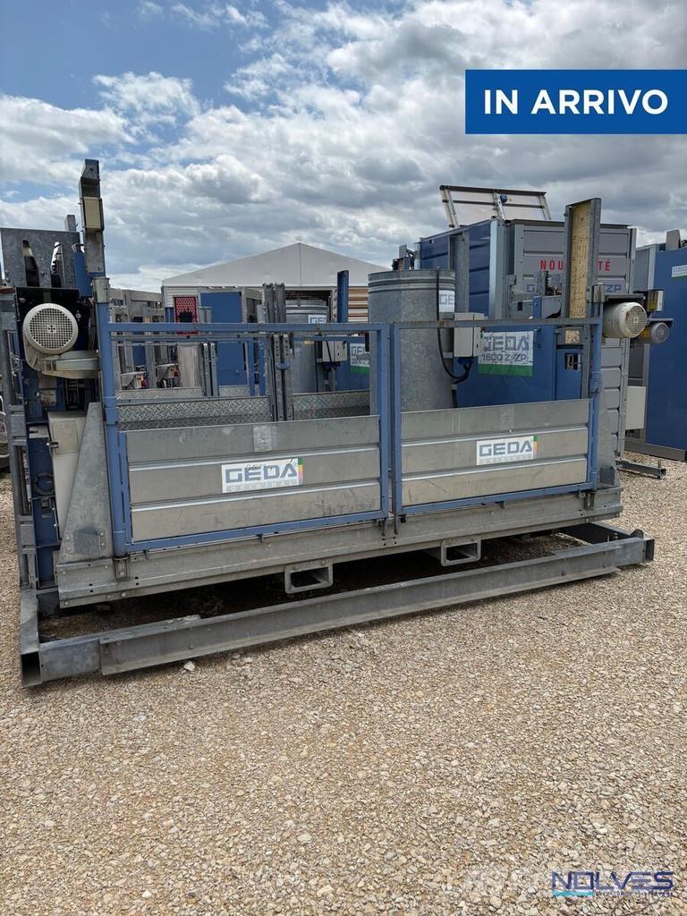 Geda 1500Z/ZP Druga dvigala in dvižne ploščadi