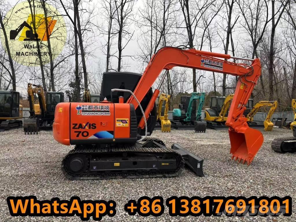 Hitachi ZX 70 Mini bagri <7t