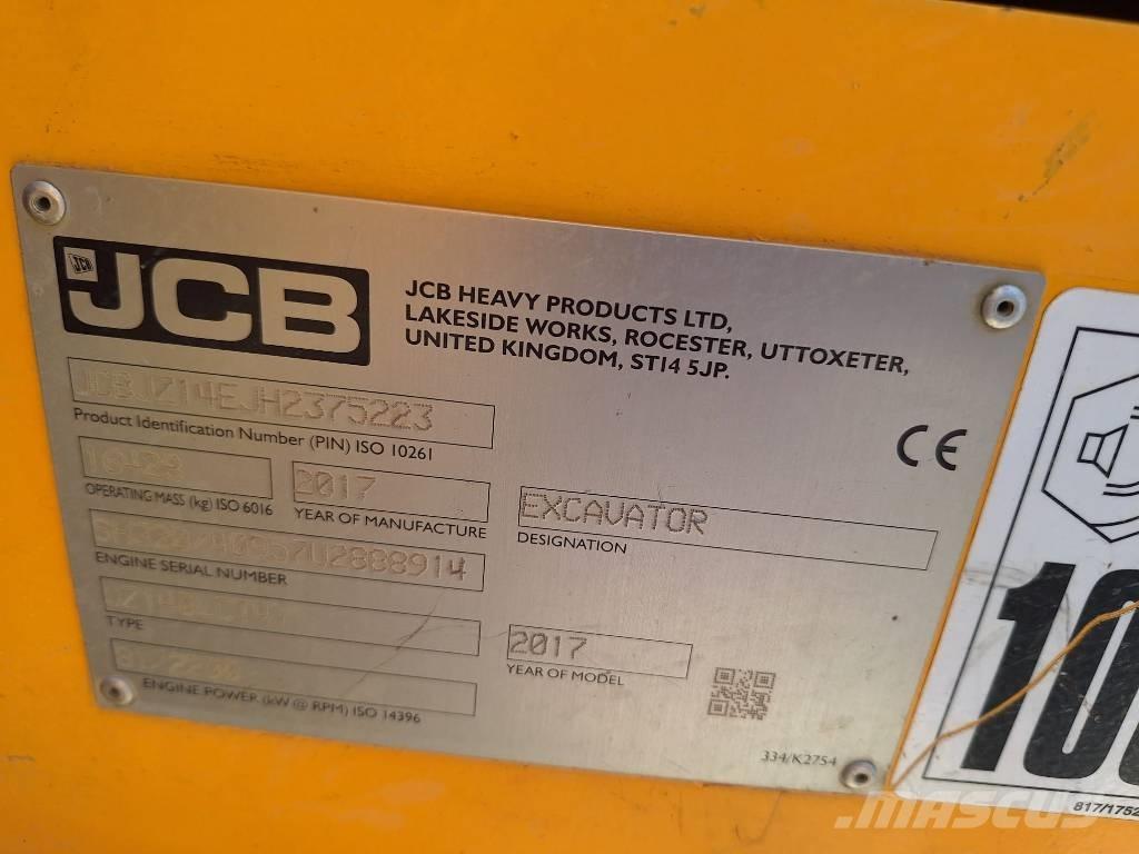 JCB JZ 140 LC Bagri goseničarji