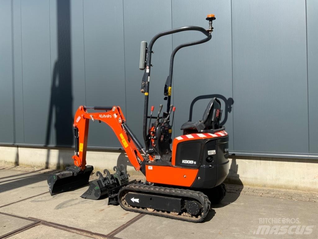 Kubota K008-5 Mini bagri <7t