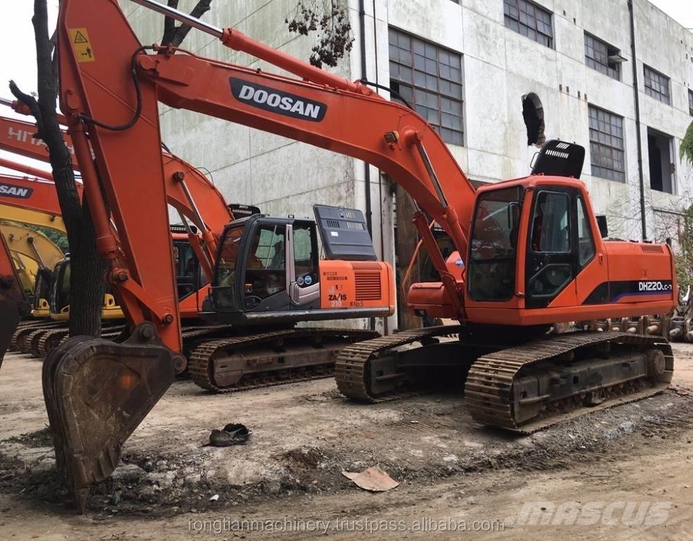 Doosan dh220lc-7 Bagri goseničarji