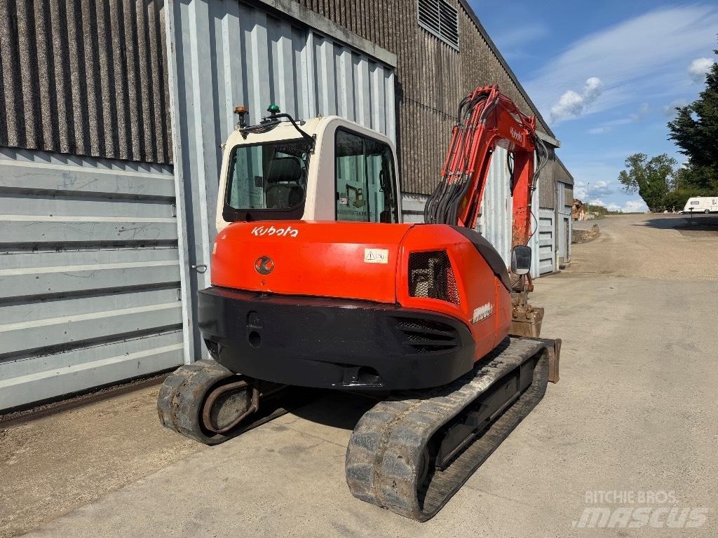 Kubota KX 080 Midi bagri 7t – 12t